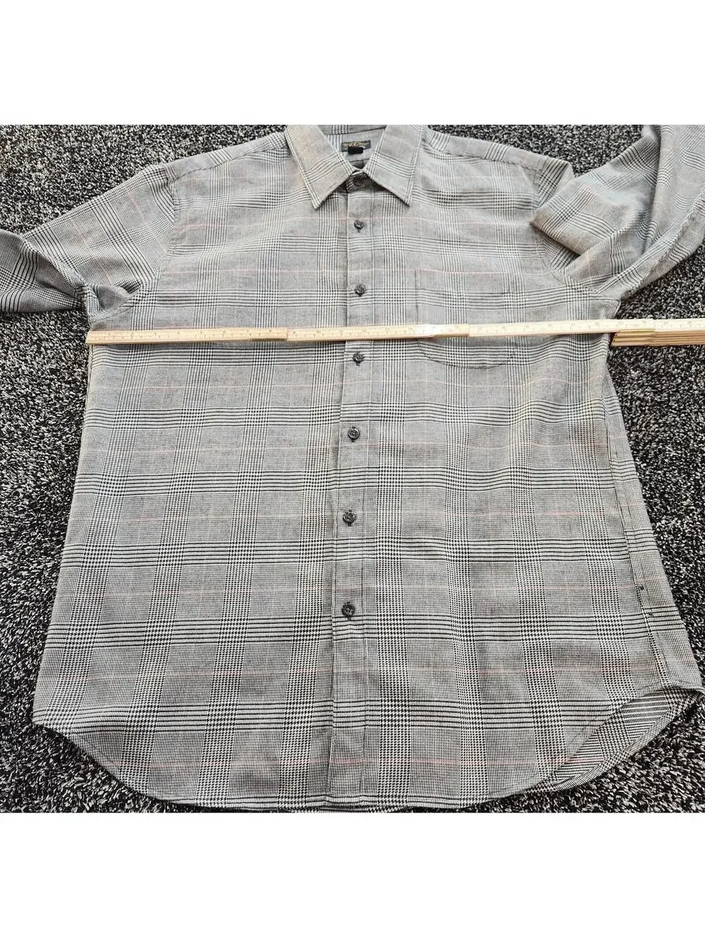 J.Crew Sevn for J.Crew Men's Plaid Button Front Shirt Size L Cotton Cashmere